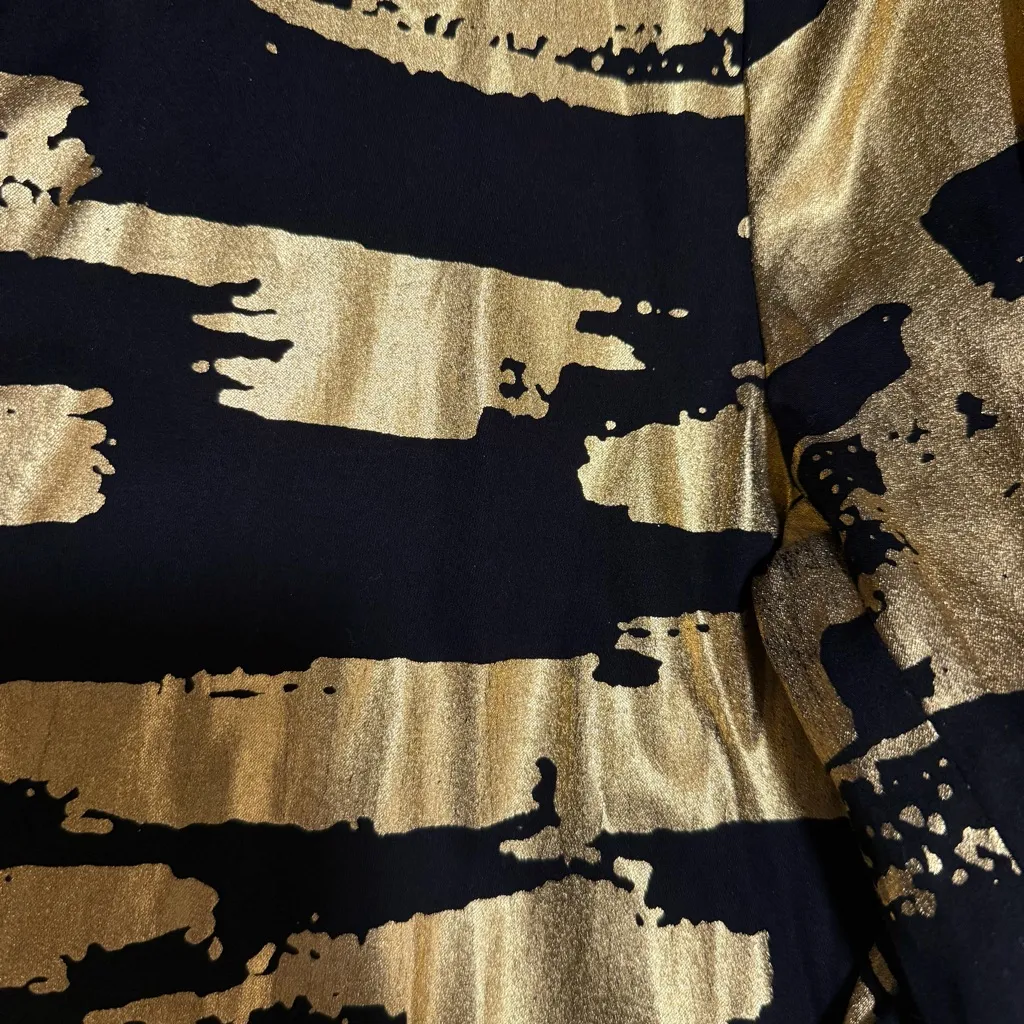 NWOT Berek Golden Glow Twill Statement Jacket Black Size M - Image 9