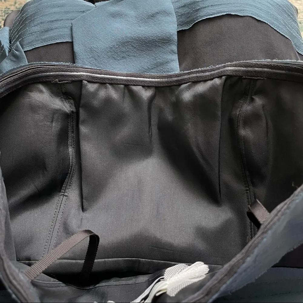 Anthropologie Hitherto Blue/Black Striped Strapless Dress w/Bow Size 4 - Image 9