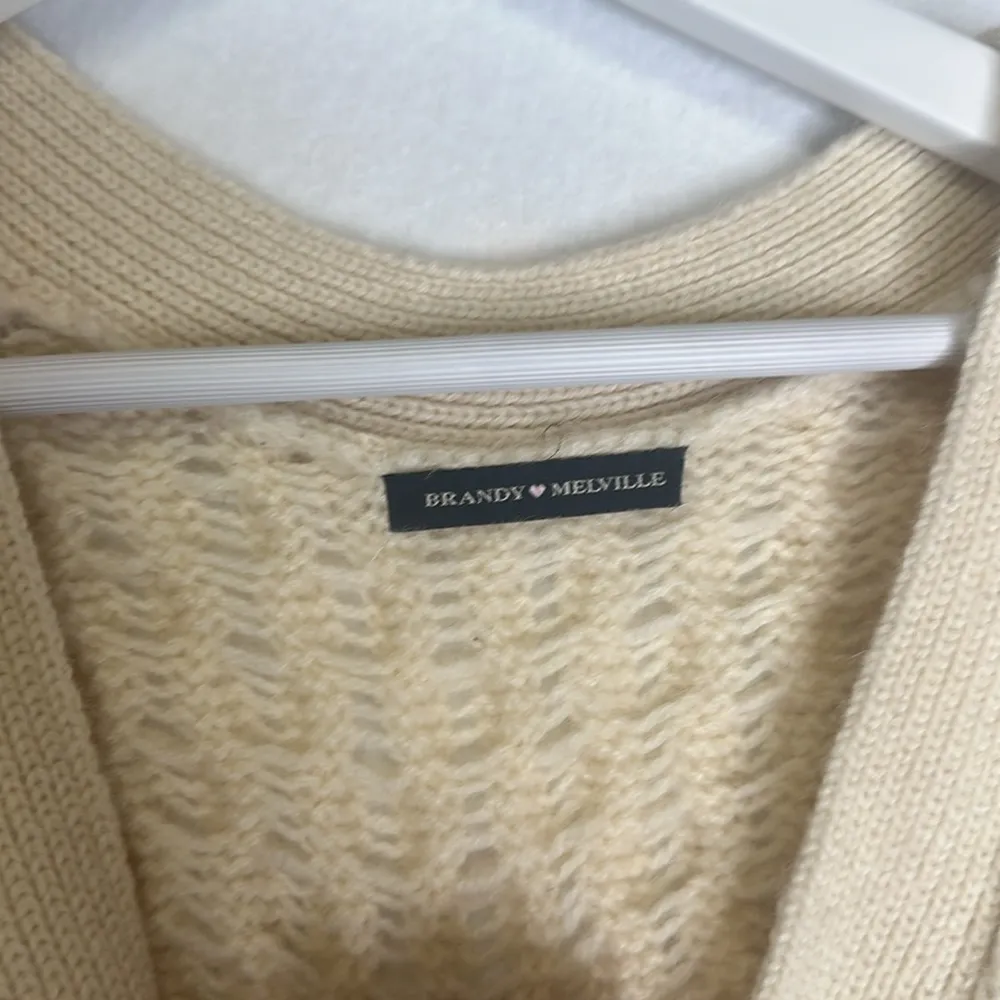 Brandy Melville Eva Wool Button Down Cardigan - Image 3