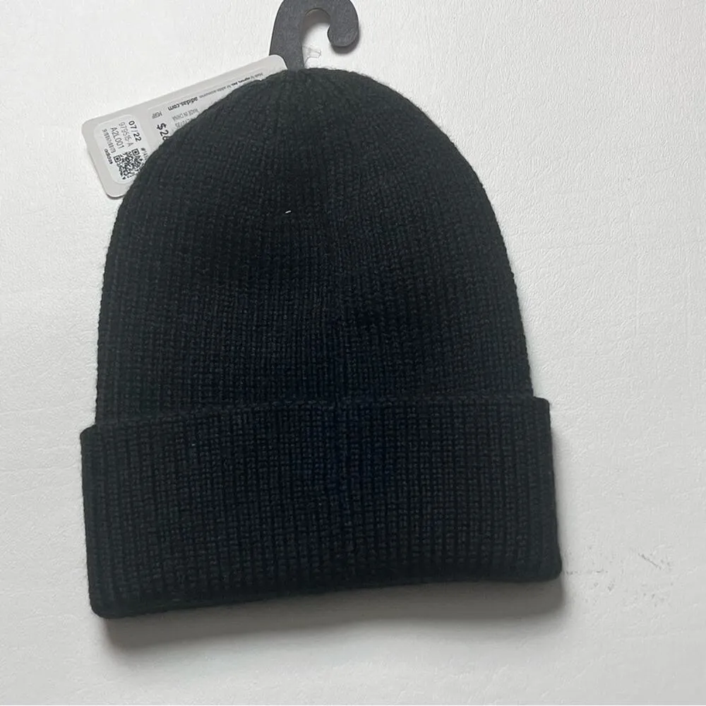 Adidas  Women's Black & Gold Metallic  Cold Weather Beanie Style Hat NWT - Image 5
