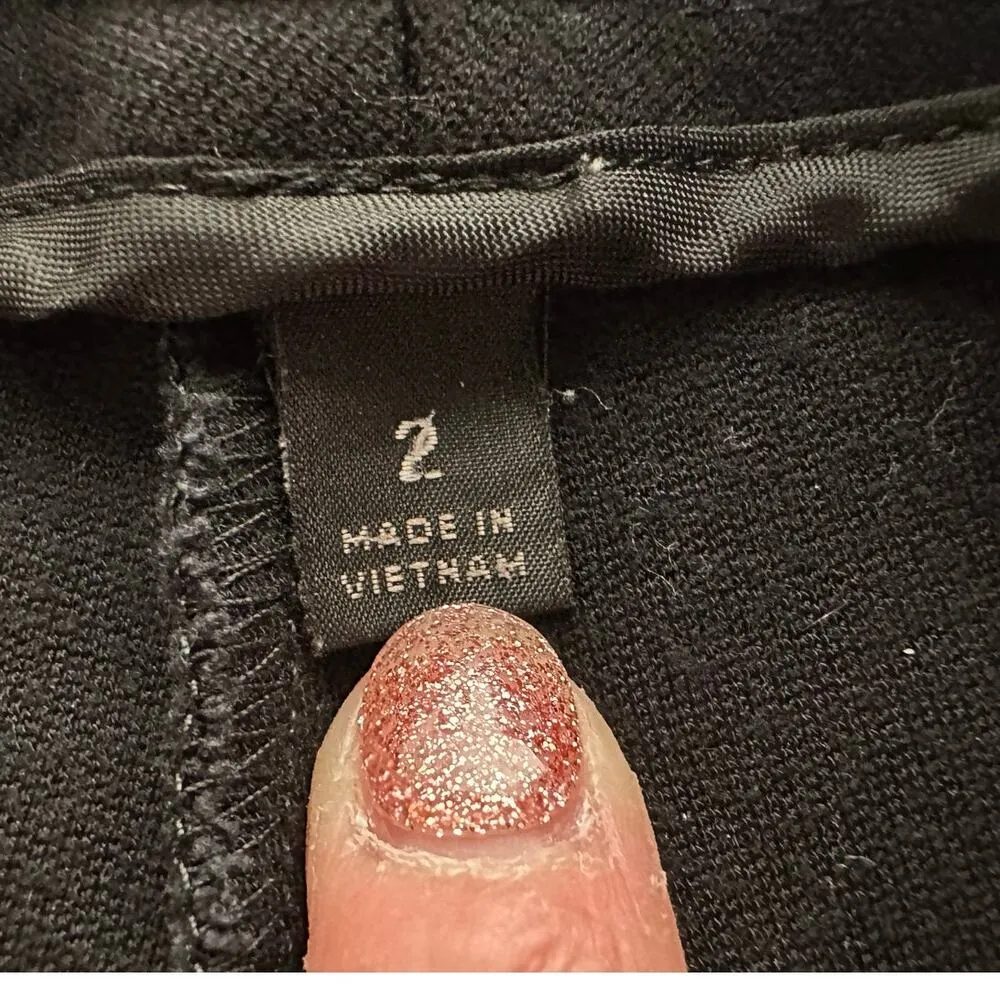 Express: Stretchy Black Dress Pant Size 2 - Image 8