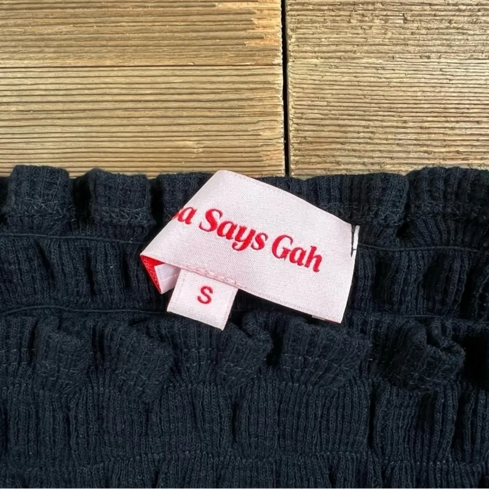 NWT Lisa Says Gah Sophie Smocked Top - Image 4