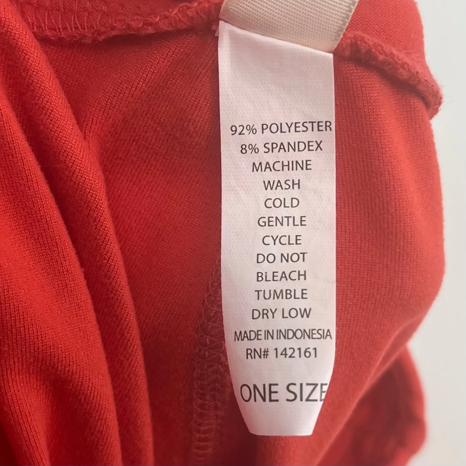 LuLaRoe OS One Size Orange‎ Leggings Casual Soft Loungewear - Image 5