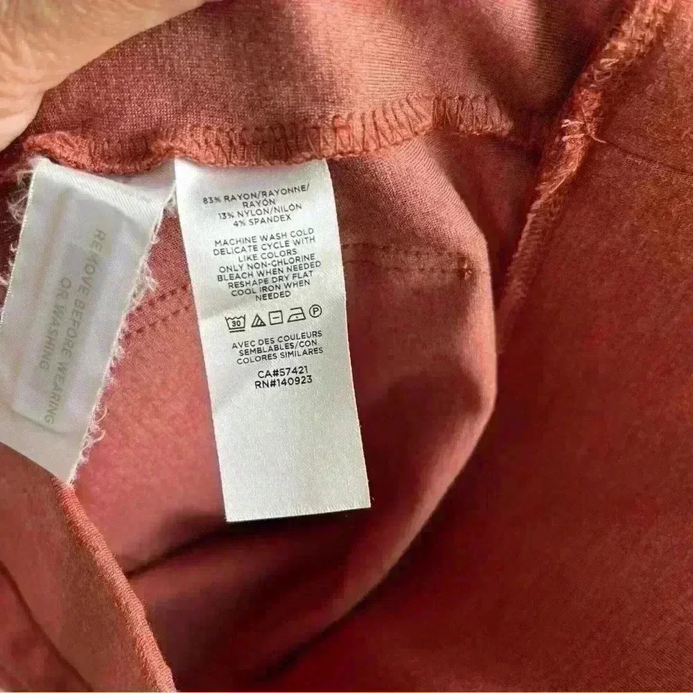 Lou & Grey‎ for LOFT Women’s Pull On Back Pockets Pointe Legging Pants Size L - Image 11