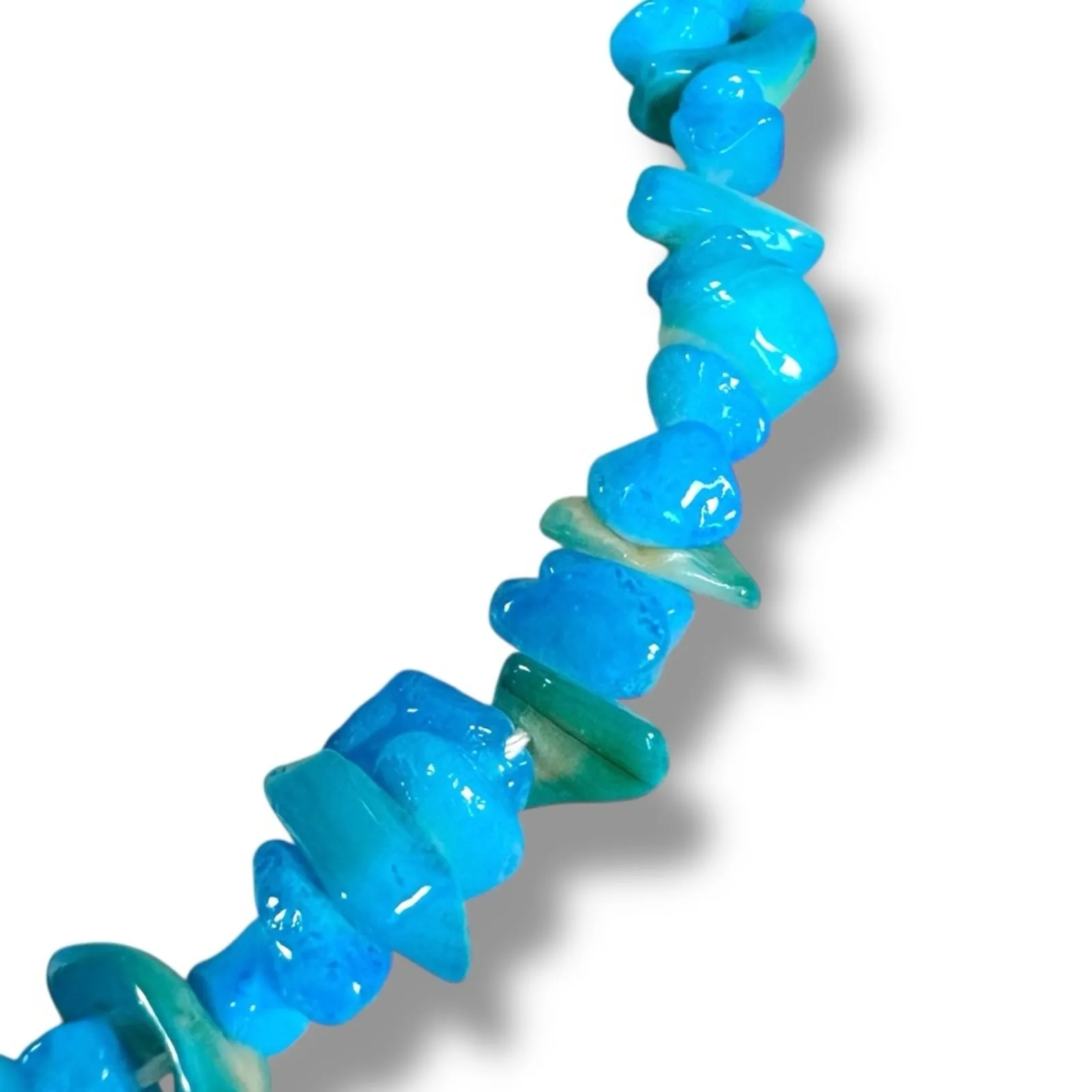 Free People Supernova Choker in Blue NWT Western Bohemian Cross Beach - Image 8