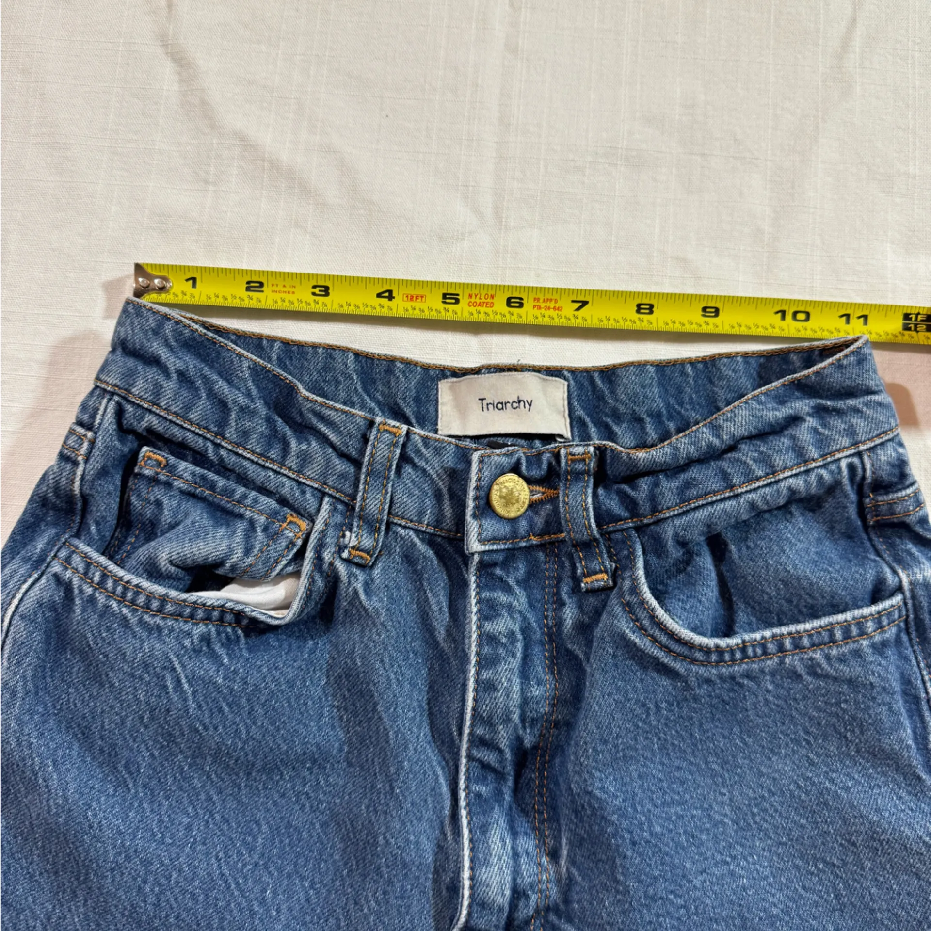 Women's Triarchy Blue Jeans - Image 3