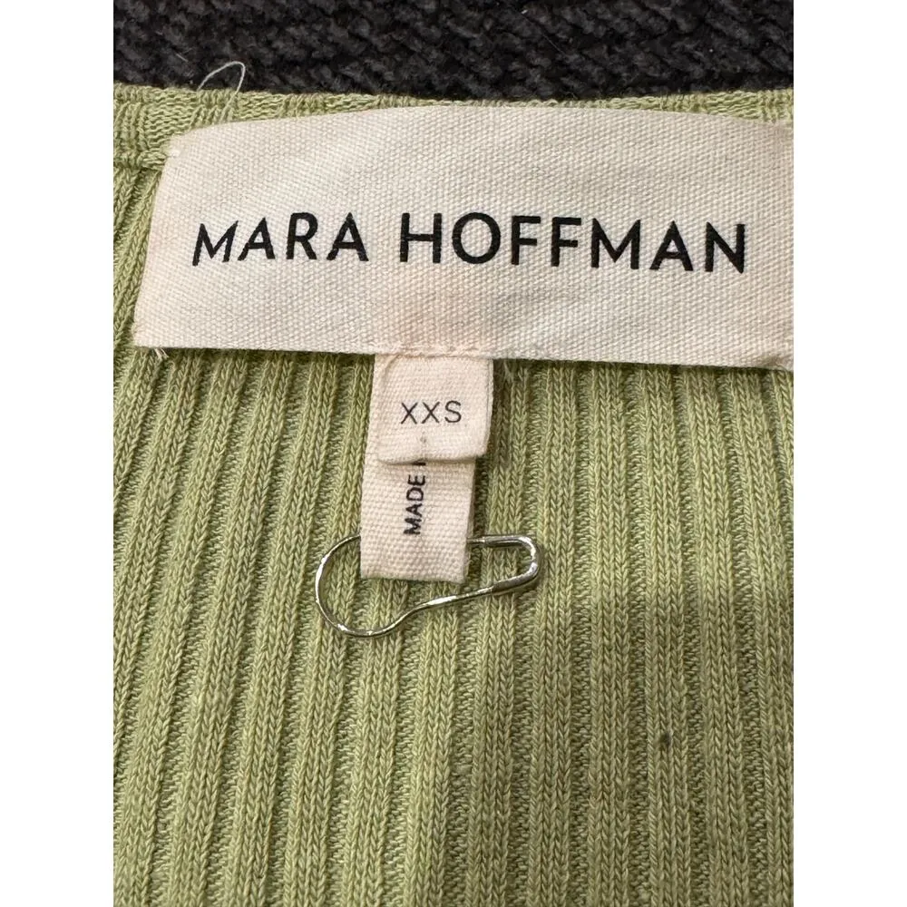 Mara Hoffman  pistachio green Marlowe Body suit size xxs - Image 11
