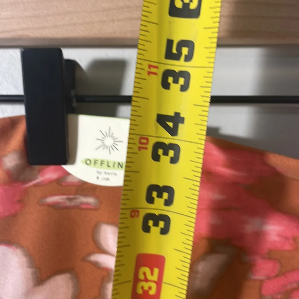 NWT Offline Aerie floral Real Me High Waist 7/8 Length Leggings sz Lg Athleisure - Image 6