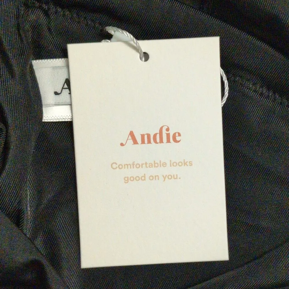 Andie The Lagos One Piece Black Halter Adjustable Cheeky Bottom L New - Image 10