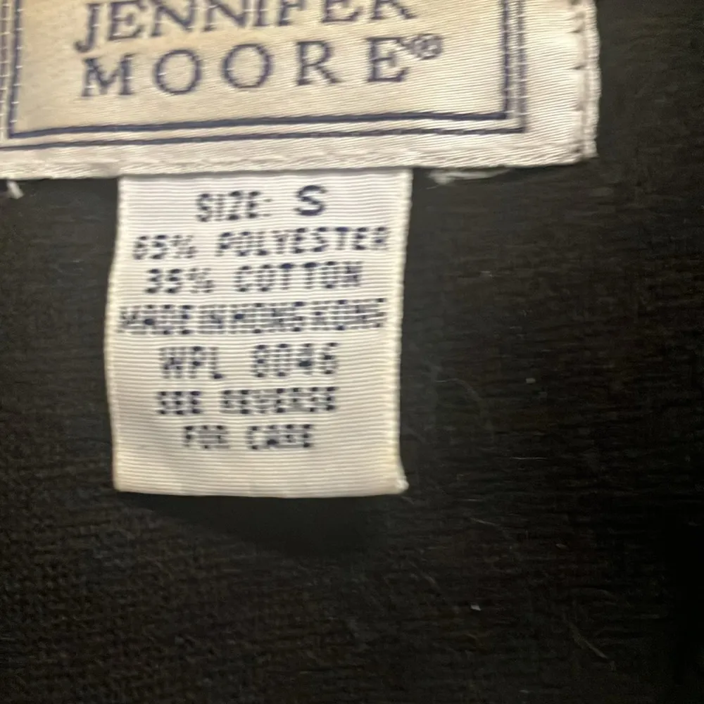 Jennifer Moore zip front fleece lined jacket small - Image 4