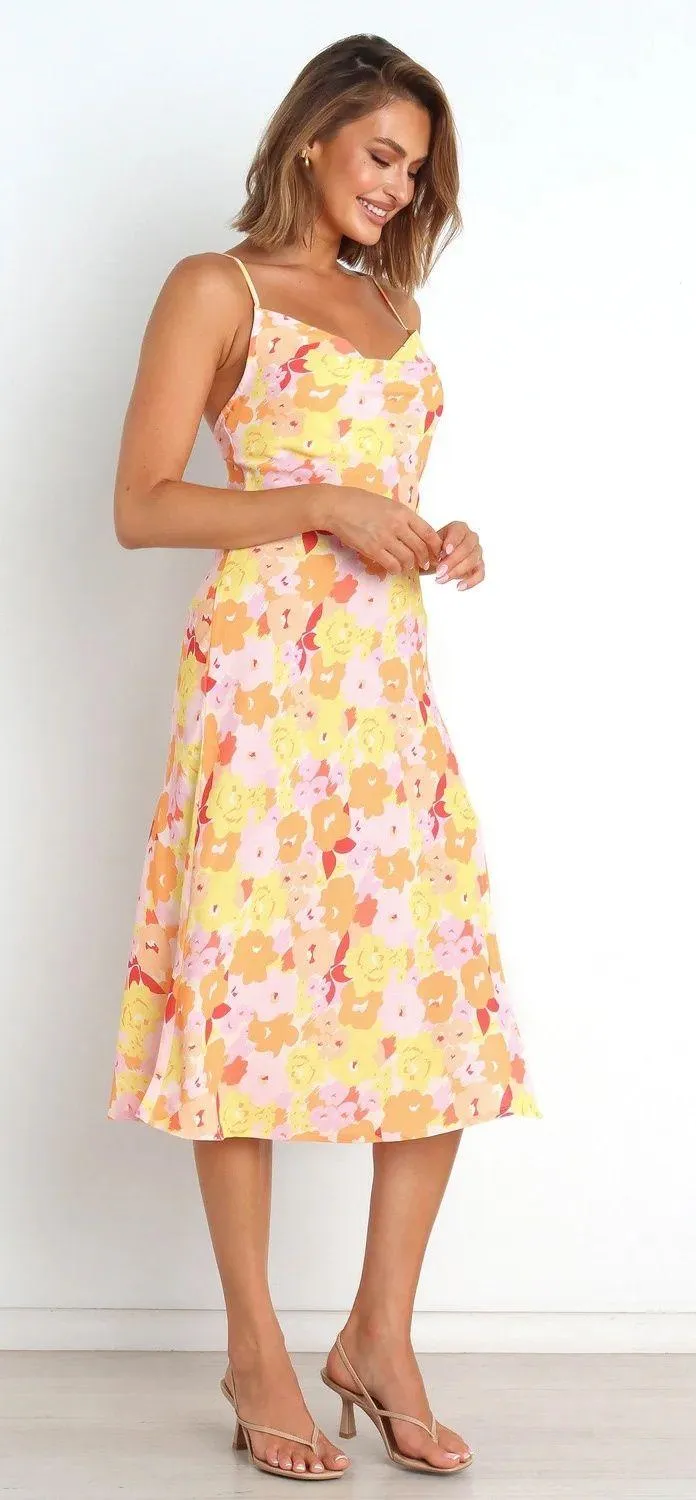 Petal and Pup  Floral Dress  - Image 2