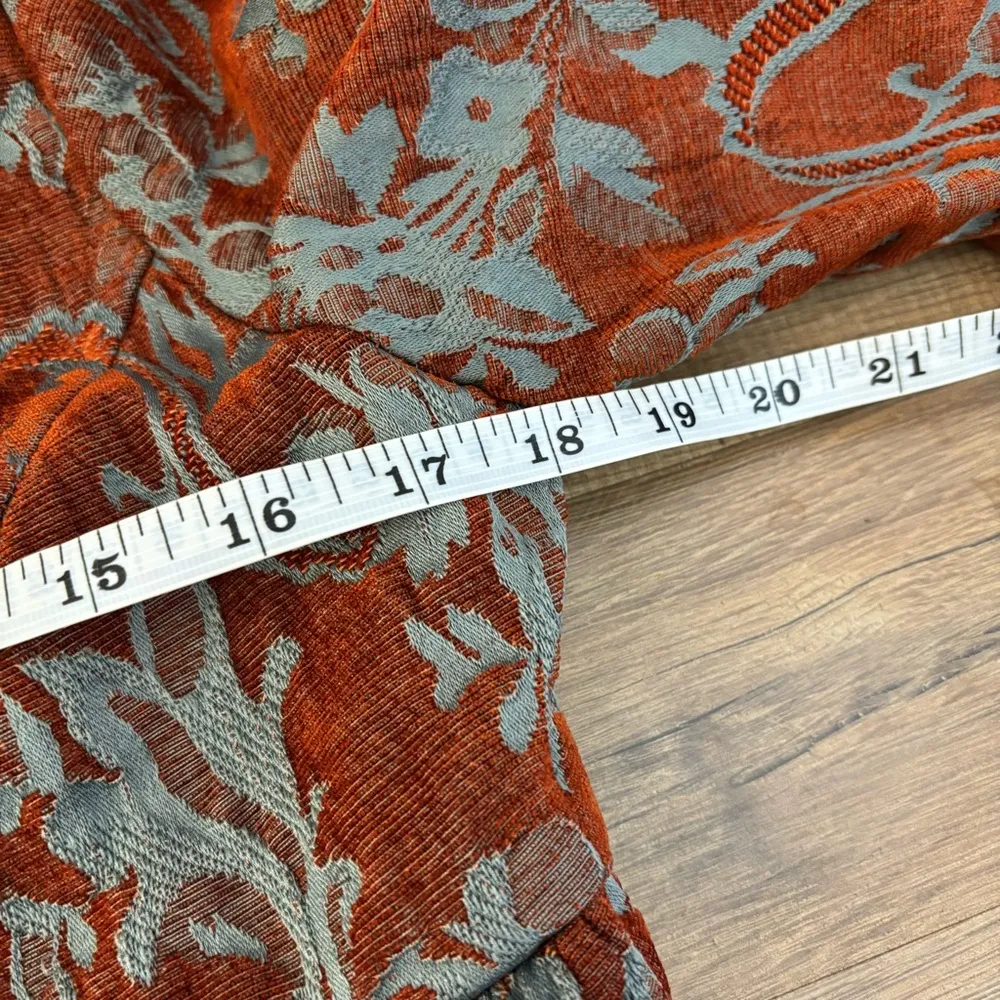 Ivy Jane Brocade Tapestry Floral Button Up Jacket - Image 6