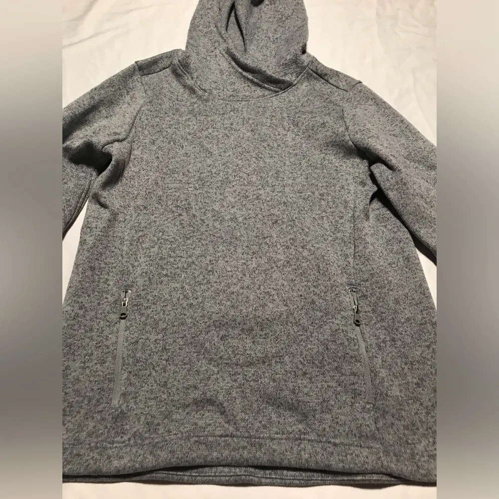 Old Navy Women’s Activewear Sweatshirt Gray Hoodie Size S Petite - Image 2
