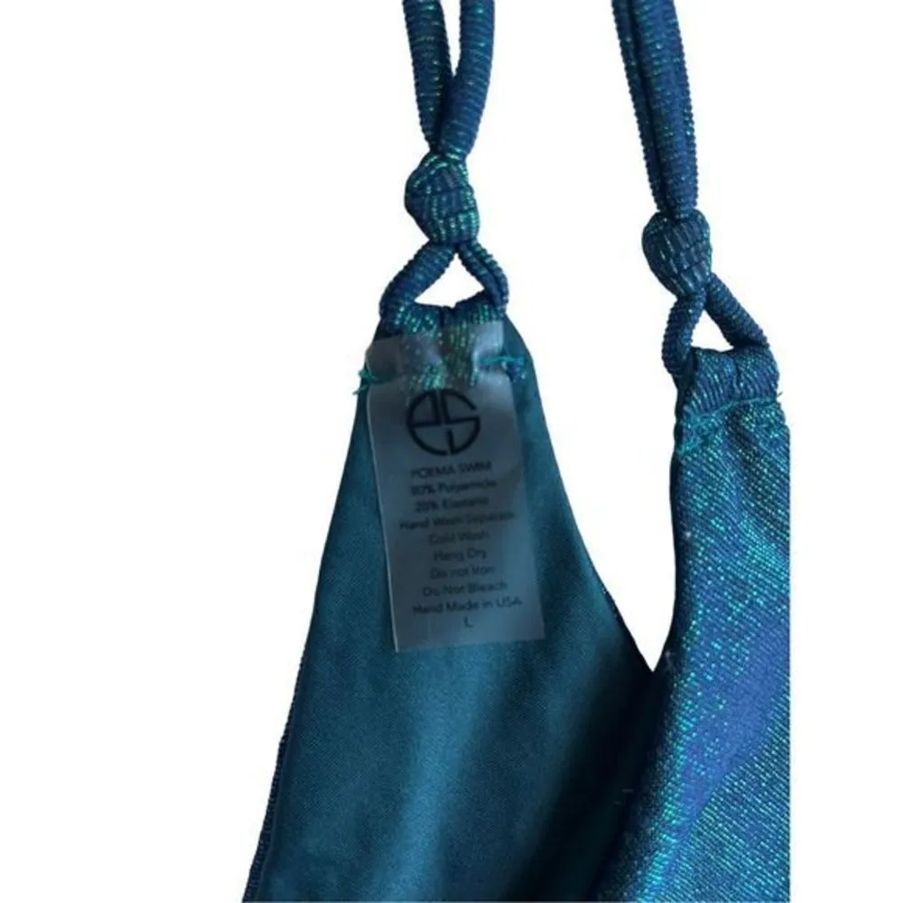 Poema Bikini Swim Bottom Iridescent Size Large‎ - Image 2