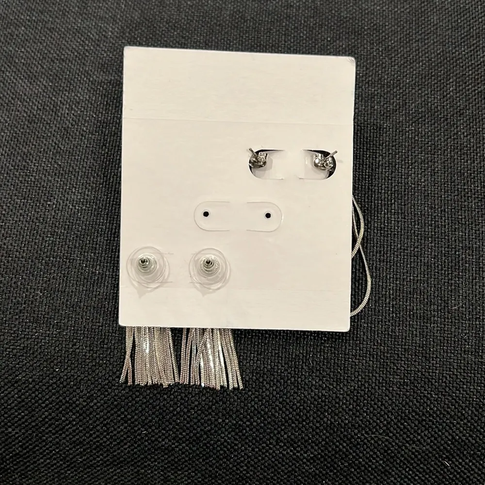 41 Hawthorn earrings set of 2 Silver - Image 3