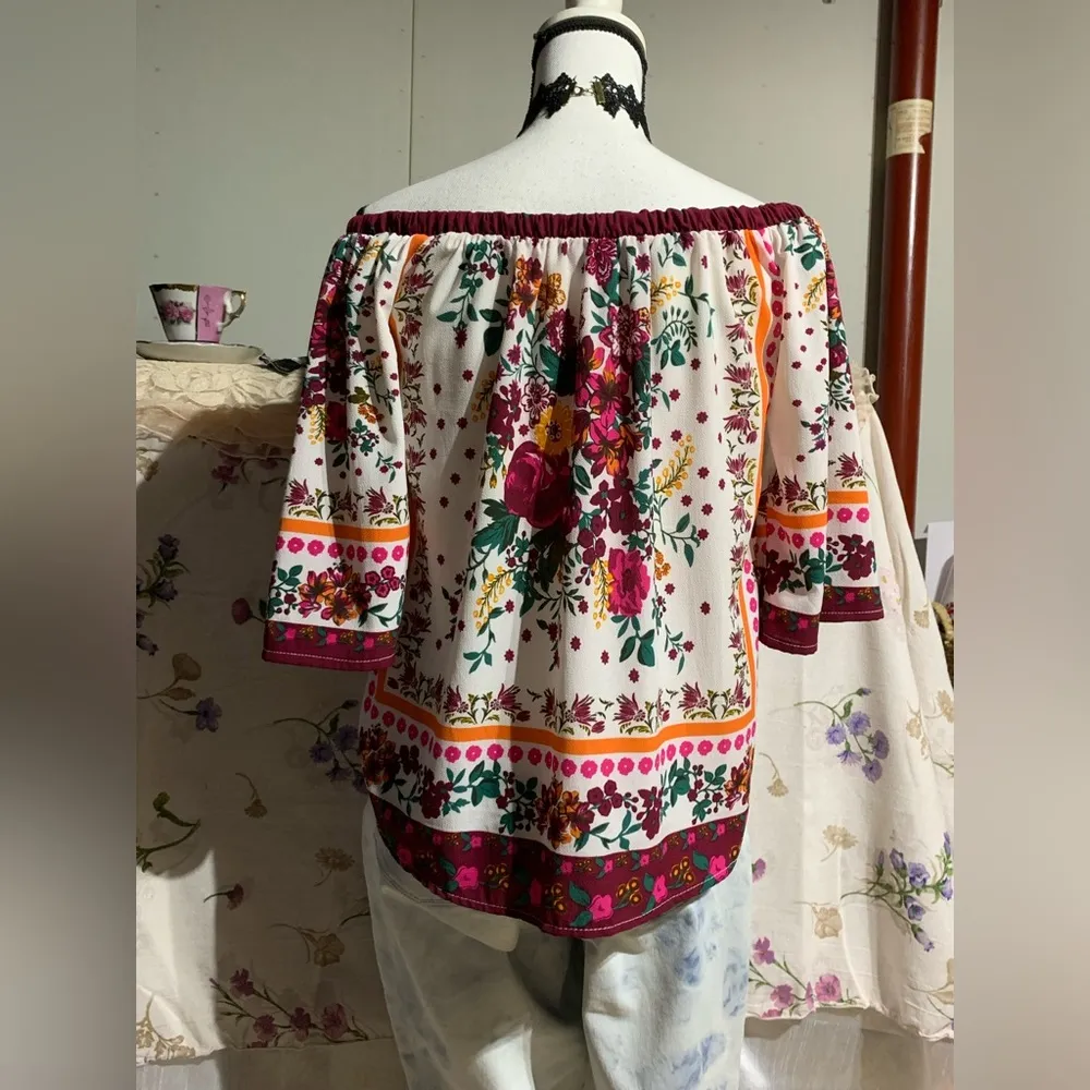 Rue21 Floral Boho Blouse - Image 2
