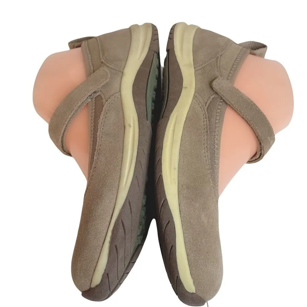 Lands End Womens Comfort Mary Janes Shoes Brown 6.5 B - Image 12