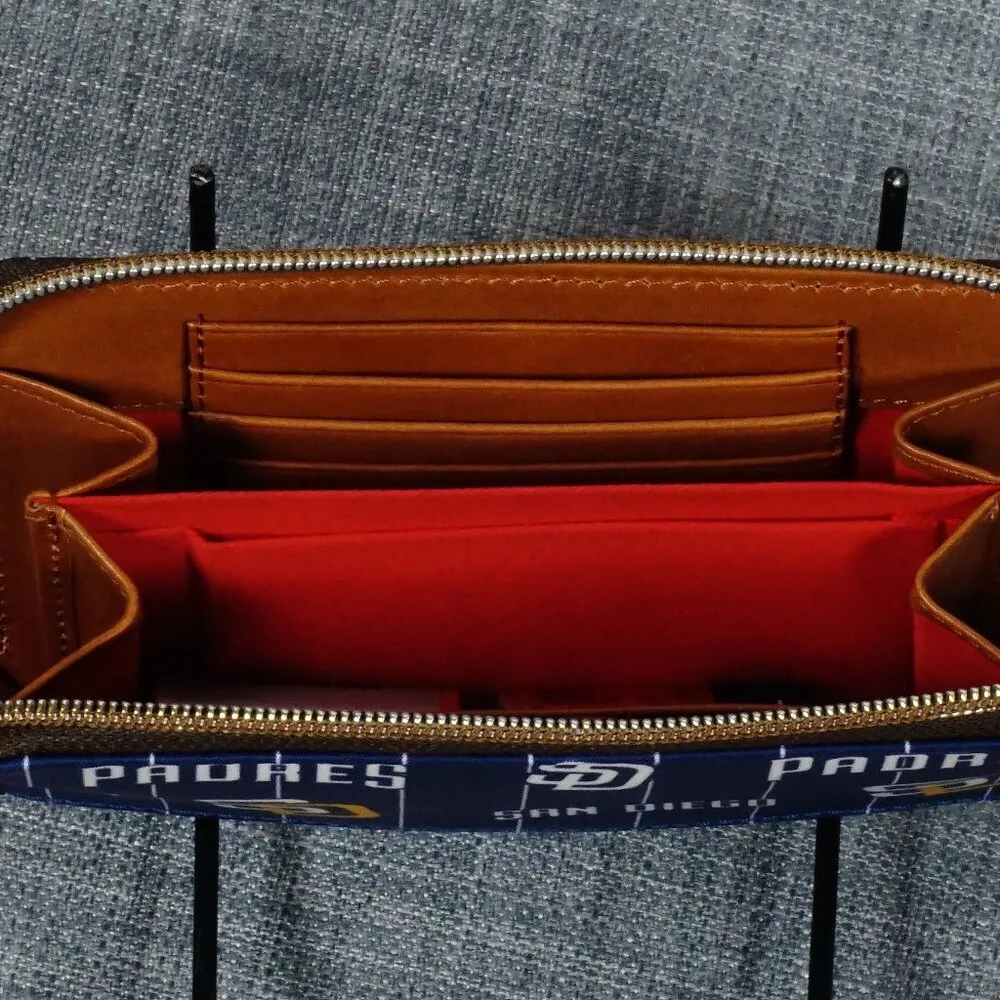 Dooney & Bourke MLB Padres Addison & Stadium Wristlet EUC - Image 13