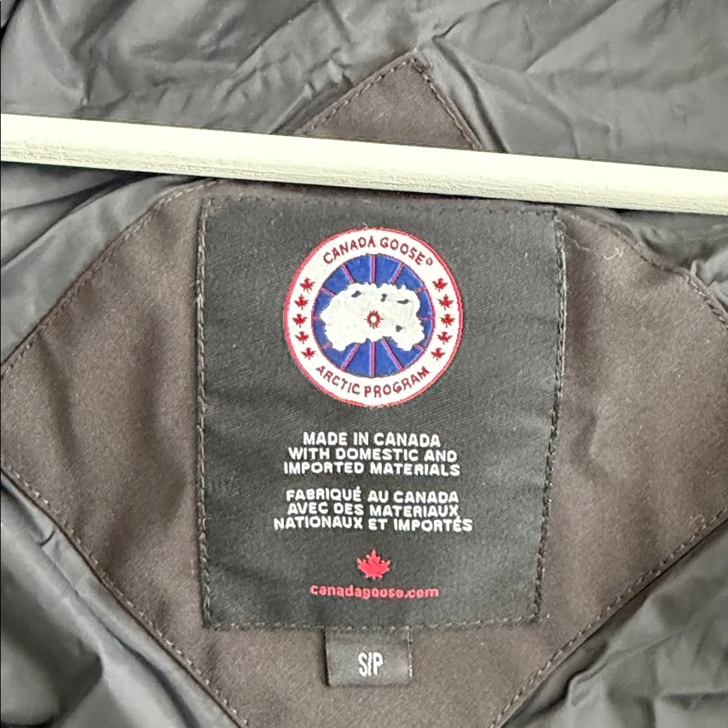 Canada Goose Lorette Parka Black Size Small - Image 11