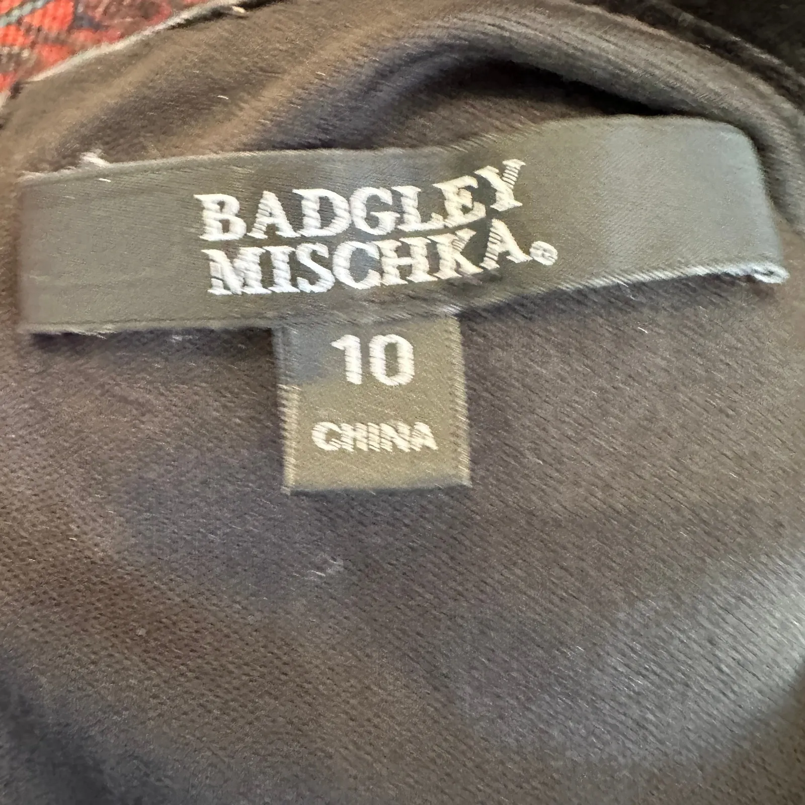 Badgley Mischka Black Velvet Jumpsuit SIZE 10 Cocktail Soft Sequin Designer $630 - Image 10