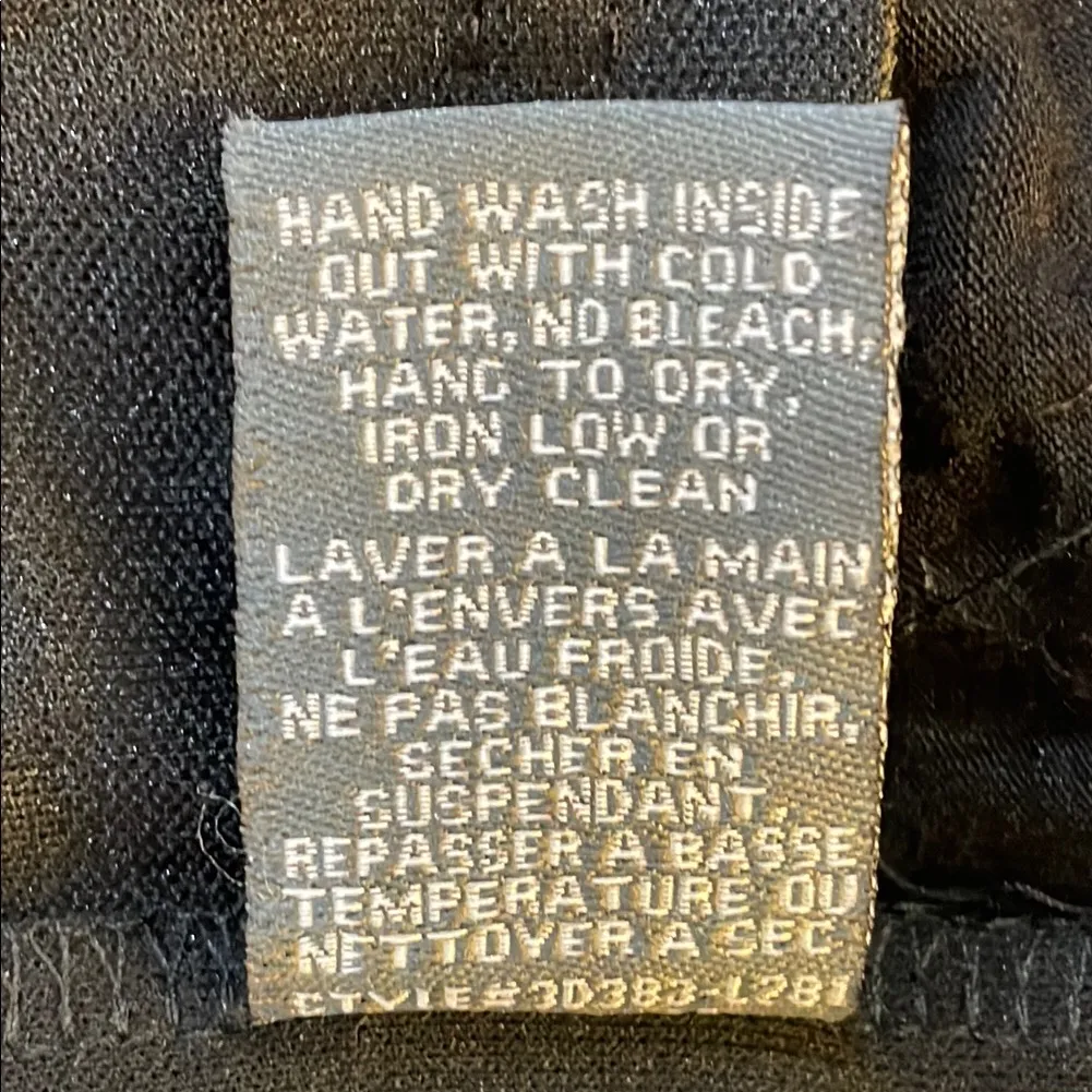 Suzy Sheer Black and Gold Embellished Sequin Cocktail Dress Size Small - Image 10