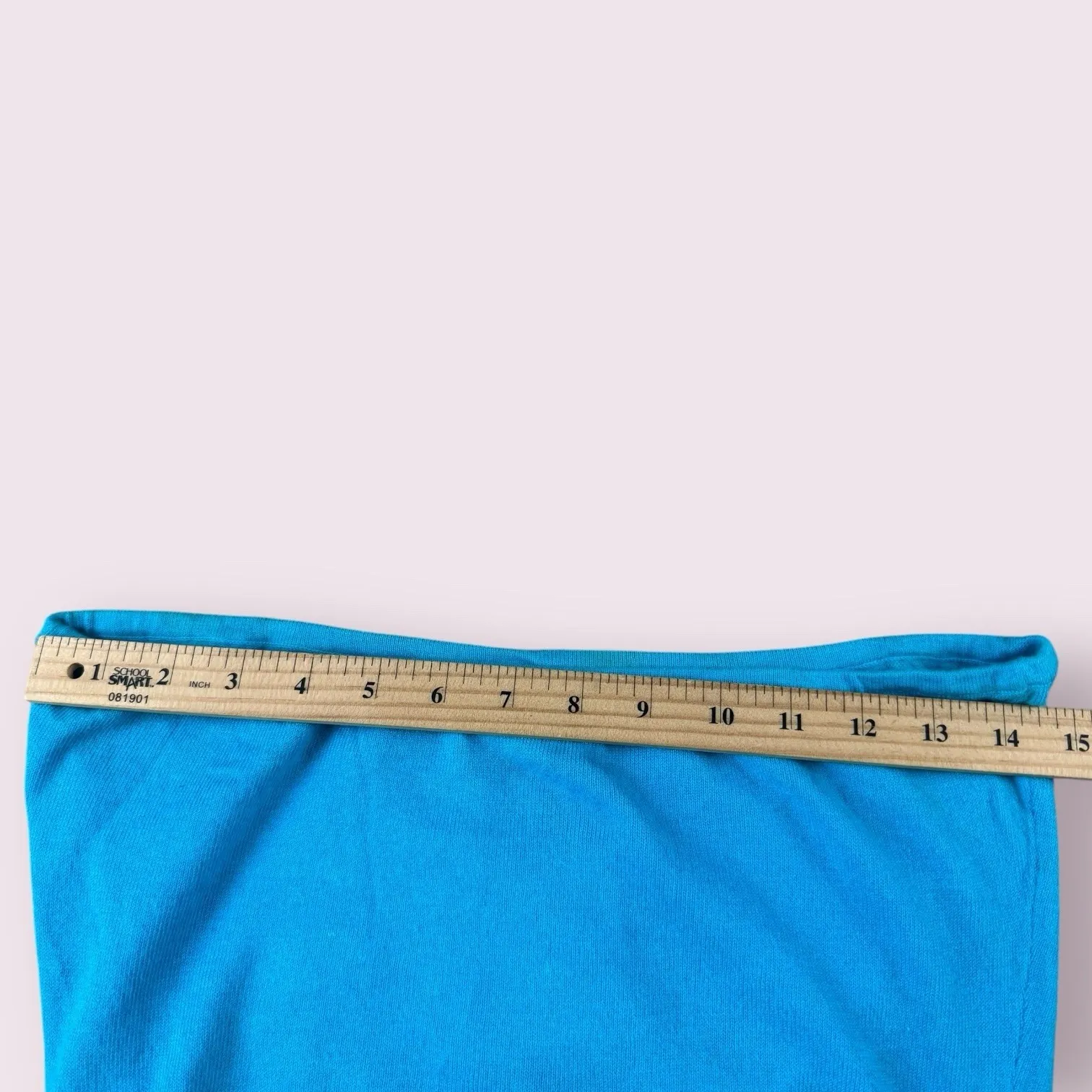 Vtg Y2K 2000's Guess‎ Strapless Bandana Tank Tube Top Embroidered Blue NWT Sz L - Image 5