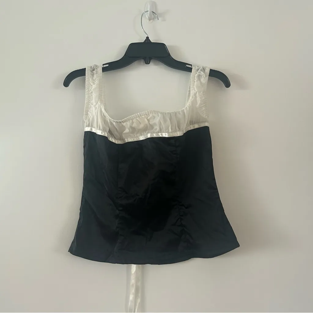 Free People x Brenda Knight Corset Off Shoulder Top NWT Size M RARE TOP - Image 6