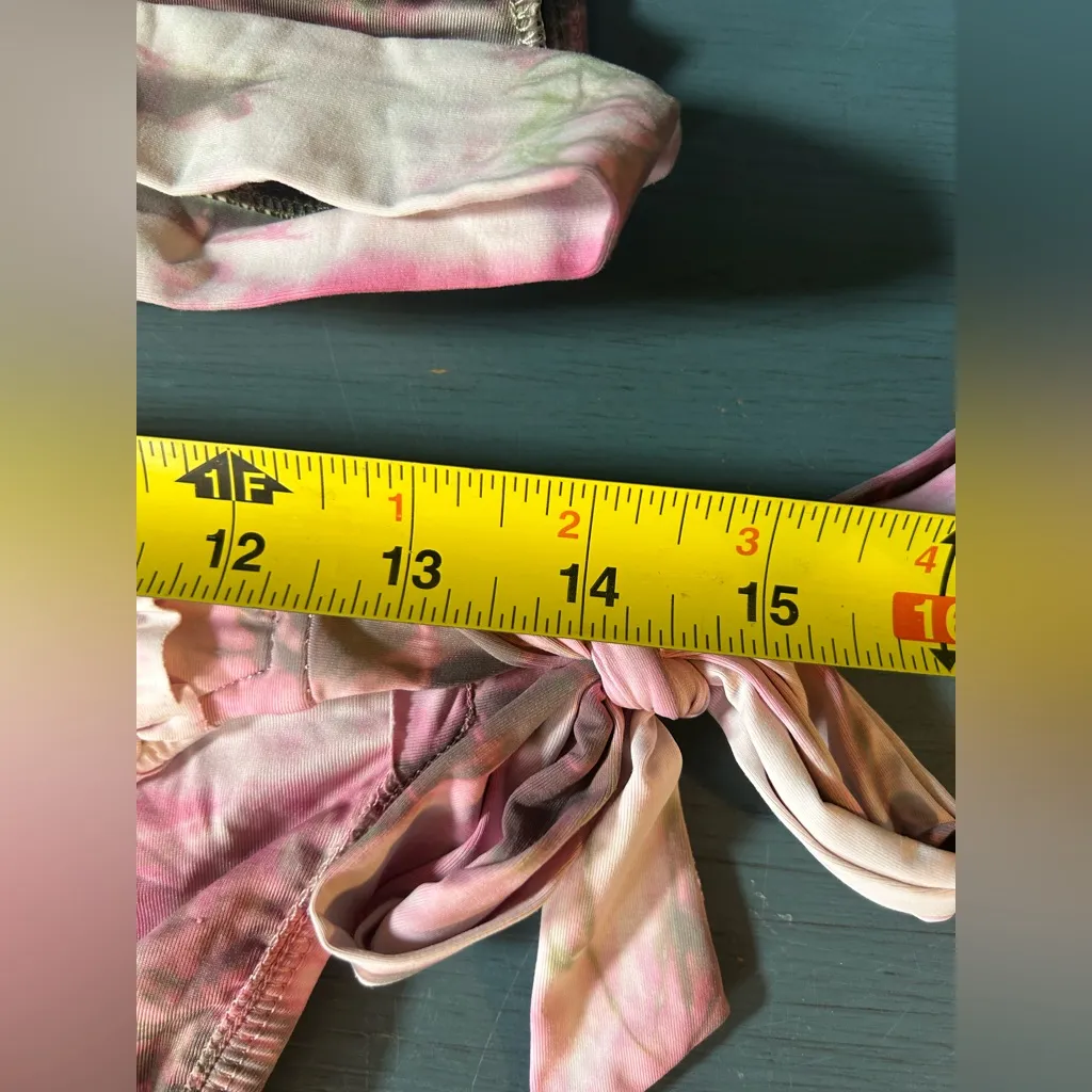 Lucky Brand Pink Tie-Dye Bikini Set - Image 6