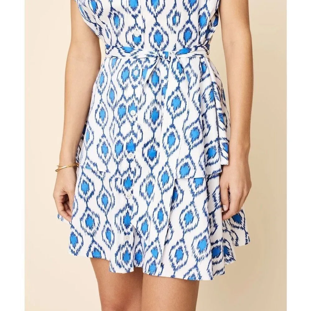 ✨UNTUCKit Stretch Cotton Renata Shirt Sz 4 Dress✨ White - Image 4