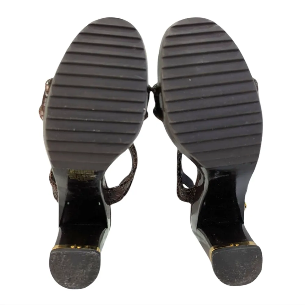 Tory Burch Karmen Sandals GUC $269 Size 8.5M   S3537 - Image 8