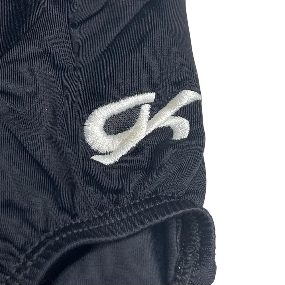 Gymnastics 𖤐 Print Training Leotard 𖤐 Black Pink Silver Spanglez 𖤐 S - Image 2