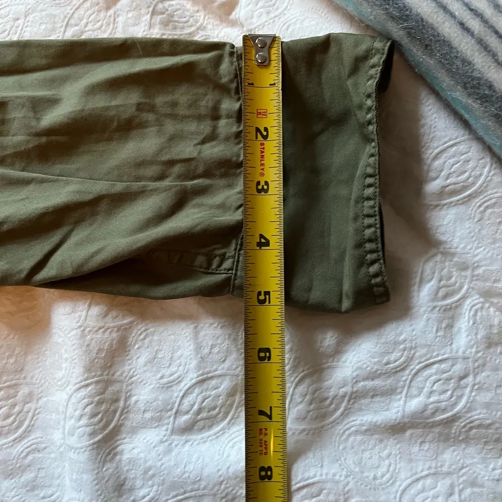 Army Green J Crew button down shirt - Image 7