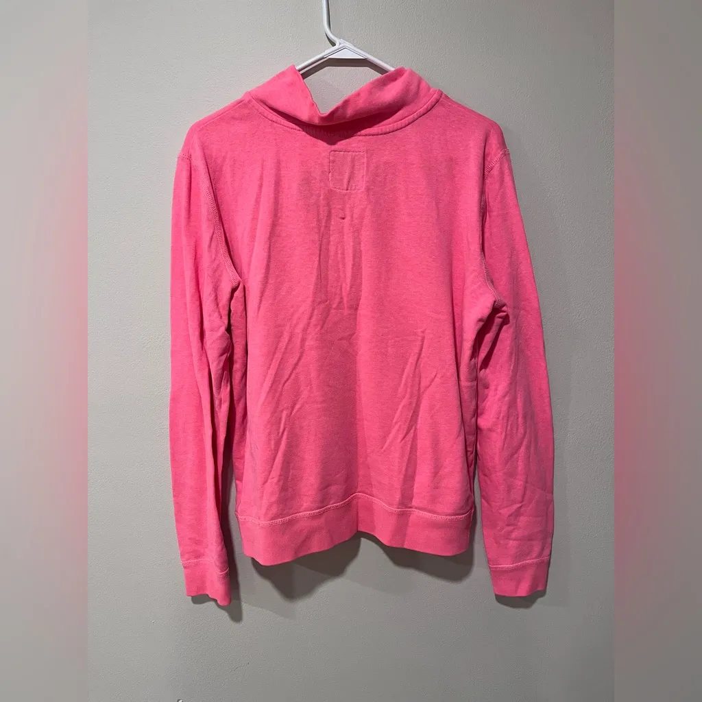 American Eagle Hot Pink Quarter Zip - Large - Image 3