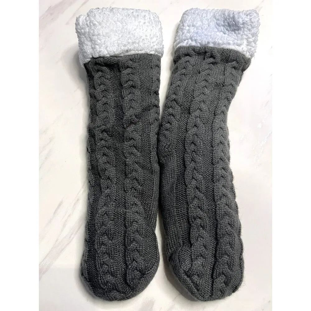 Huggle Premium Fleece Slipper Socks Non - Image 2