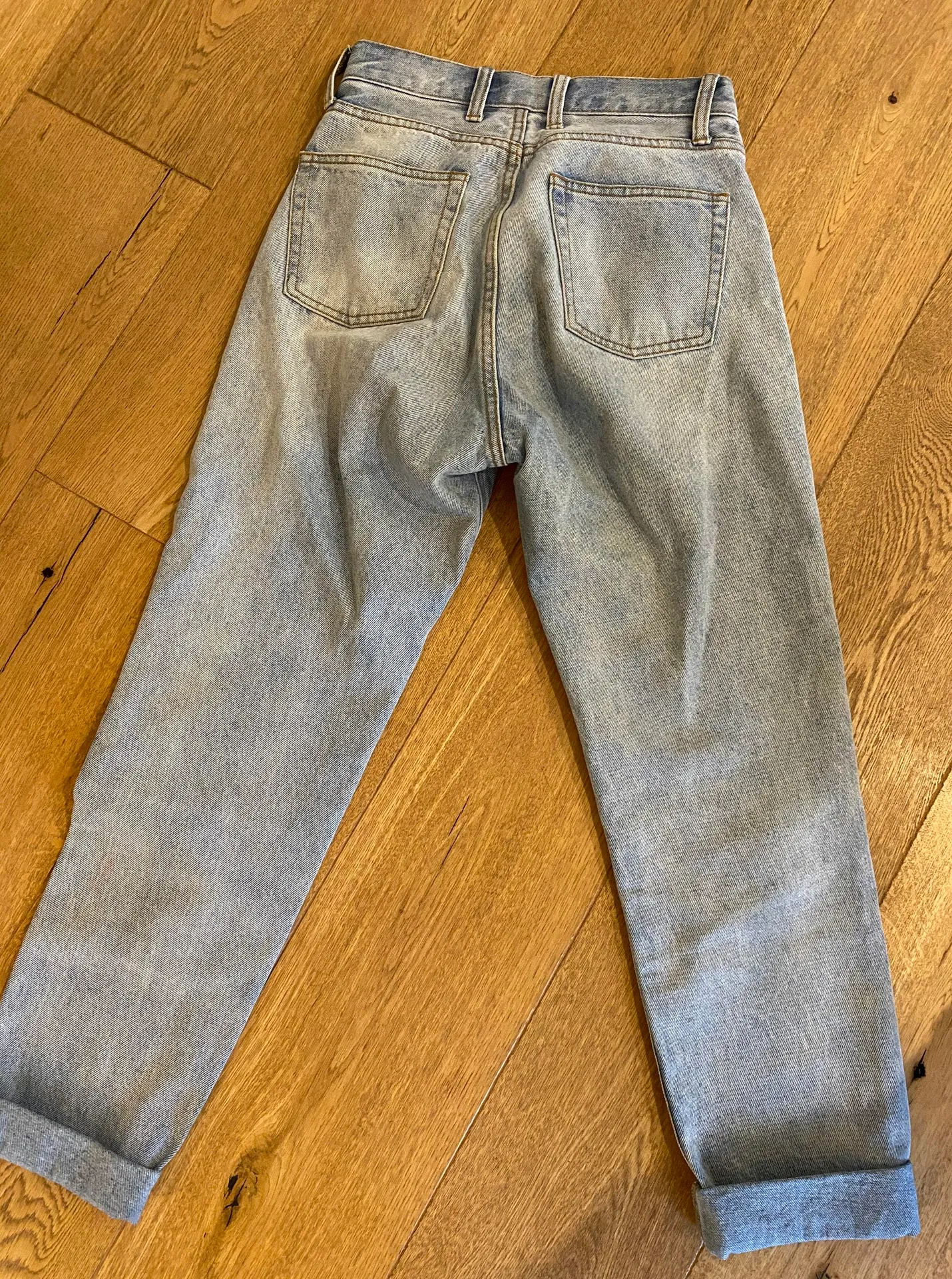 Brandy Melville Light Wash Jeans - Image 2