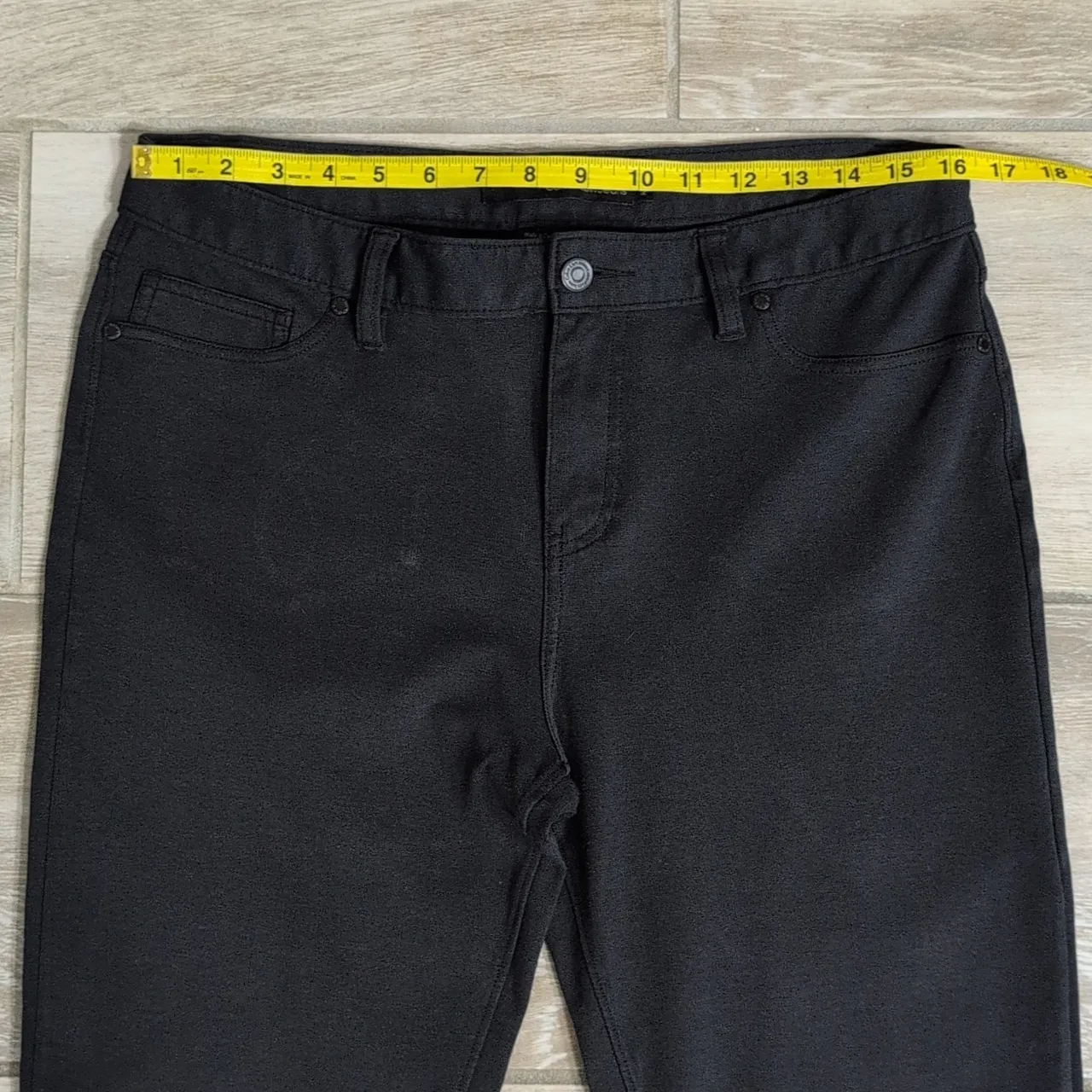 Calvin Klein Jeans Black Stretch Jeggings | Calvin Klein Jeans Jegging Pants Size 12 - Image 5