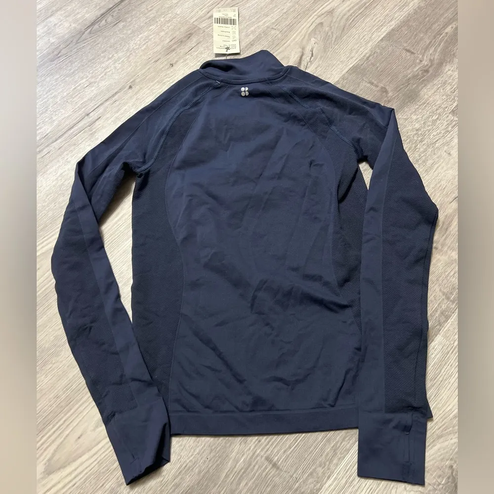 Sweaty Betty NWT Athlete Seamless Half Zip size 4 - Image 4