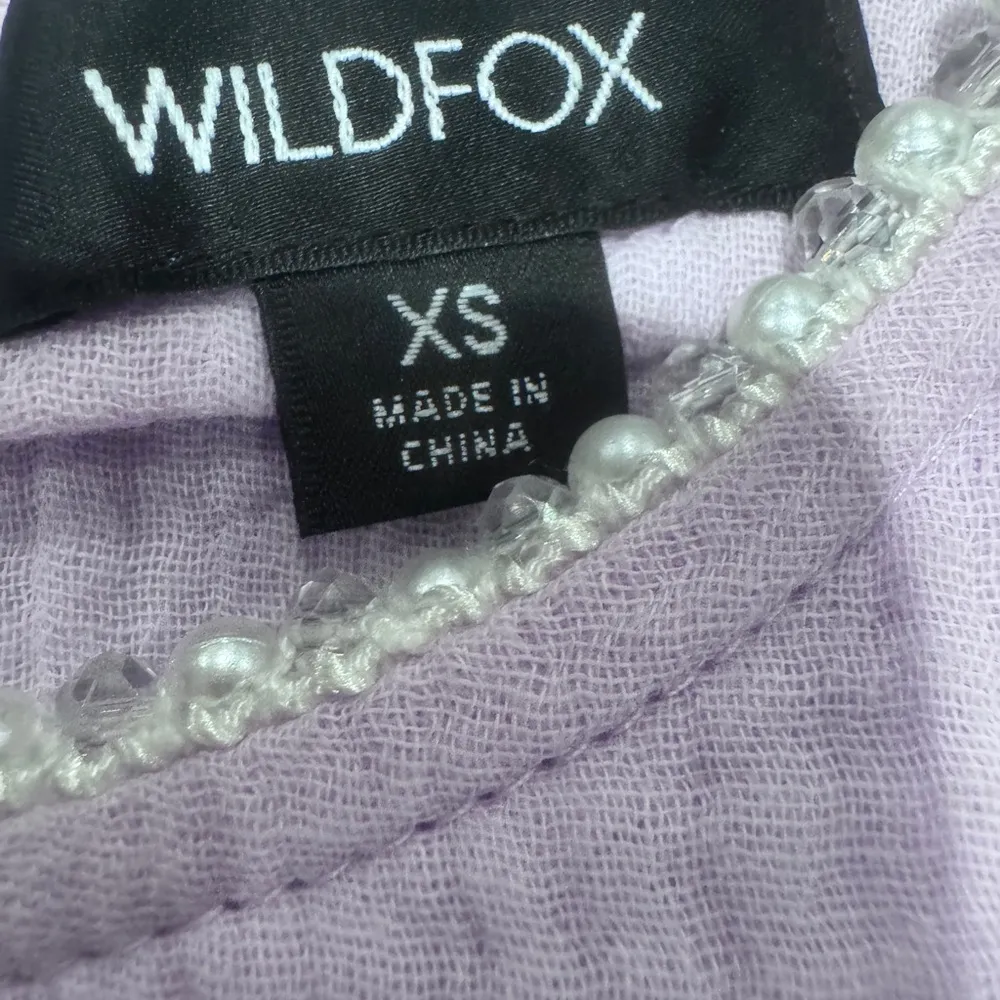 Wildfox Sumner Gauze Top Cap Sleeve Cropped SizeXS - Image 6