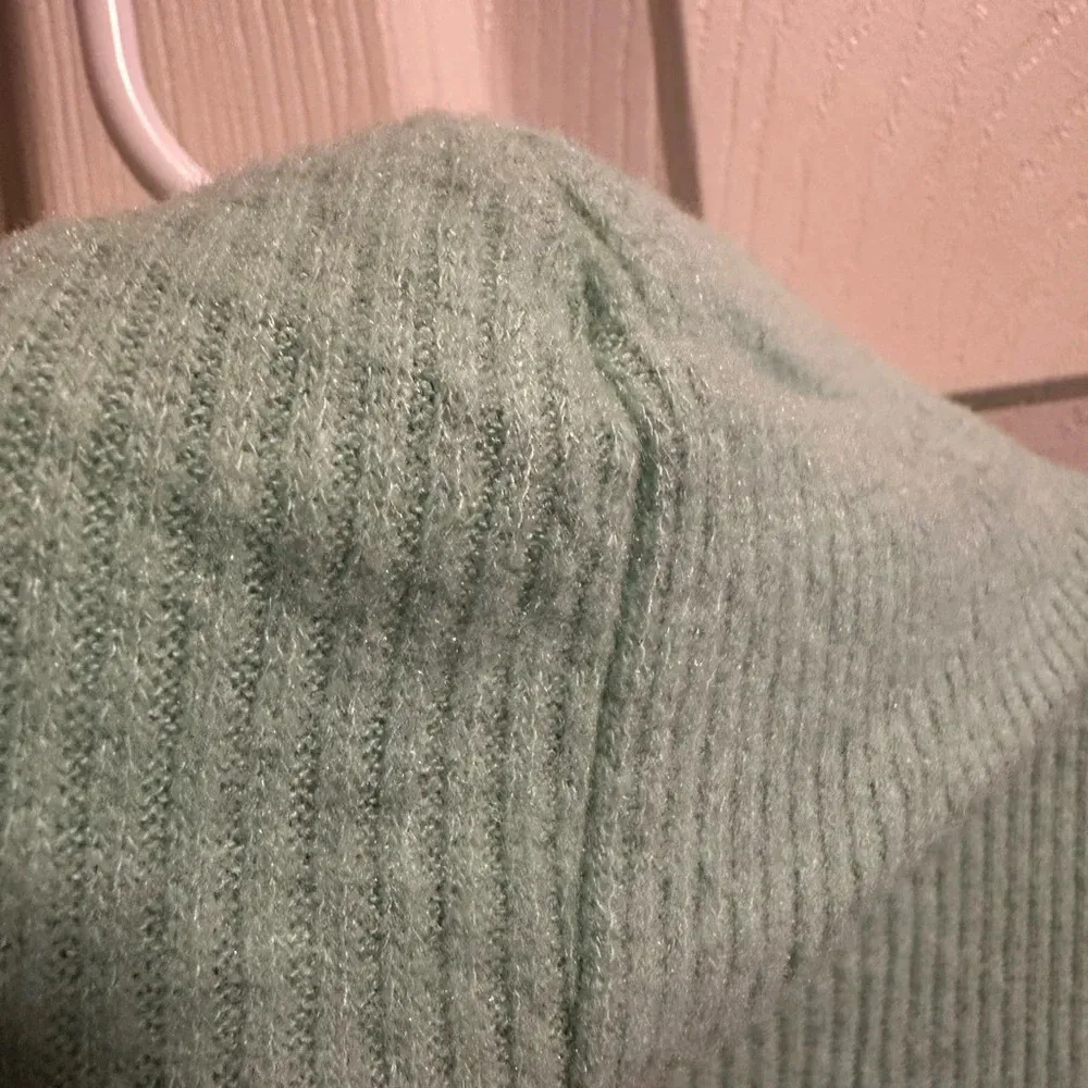 Saturday Sunday NWT seafoam green cowl drawstring sz XXS, 19” p2p - Image 5