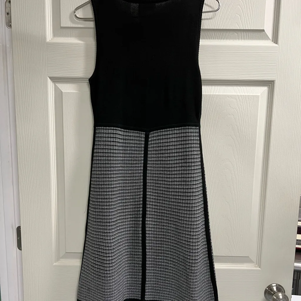 Calvin Klein Black and White Dress - Small - EUC - Image 2
