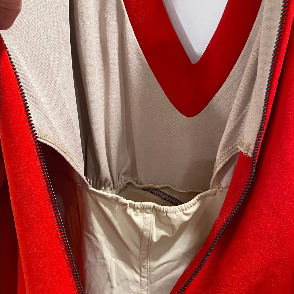 NYDJ Red dress, shapewear built in. Size 12 . - Image 7