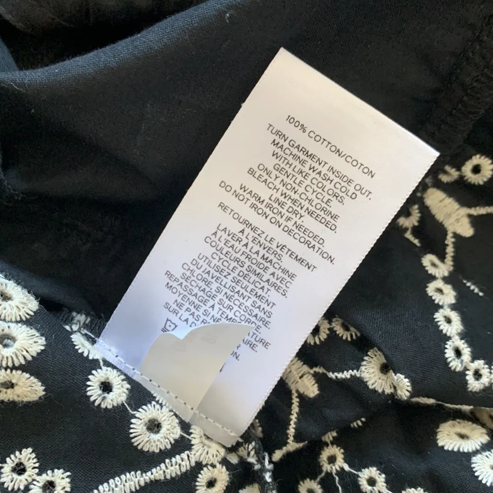 Express Low Back Black Peplum Tank, Medium NWOT - Image 6