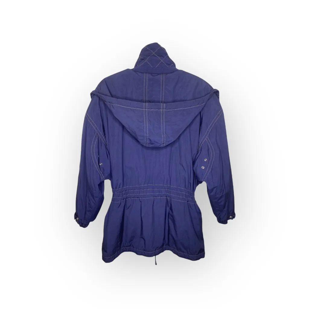 Vintage: Bogner ✧ Reindeer Embroidery Ski Snowboard Winter Anorak Jacket Parka ✧ Blue Size 10 - Image 14