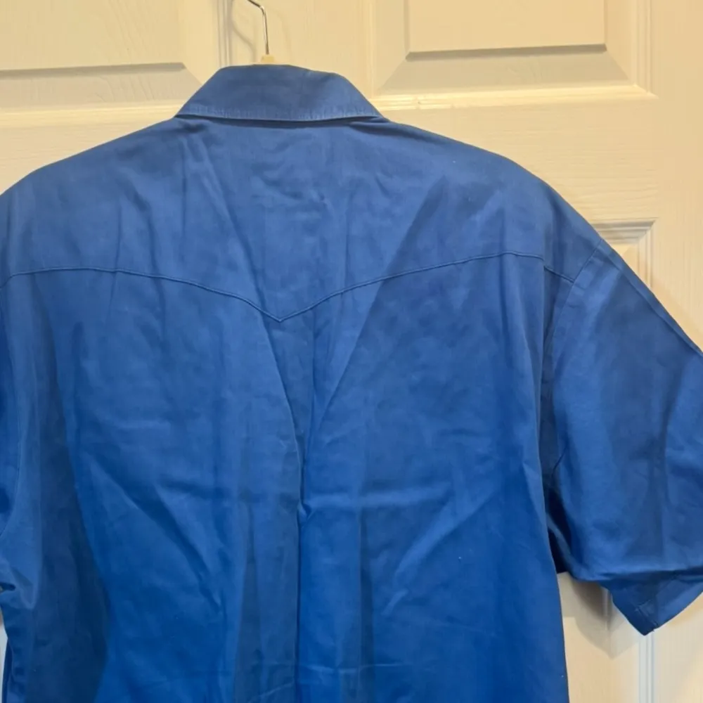 Wrangler Men's Western Shirt with Pearl Snap Buttons, Size 2XL - Image 4