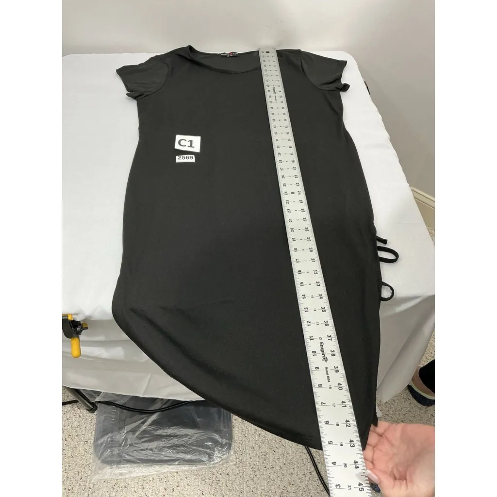 Womans Absolutely ❤️ It 3x Black Pullover Short Sleeve Midi Beach Dress - Image 7