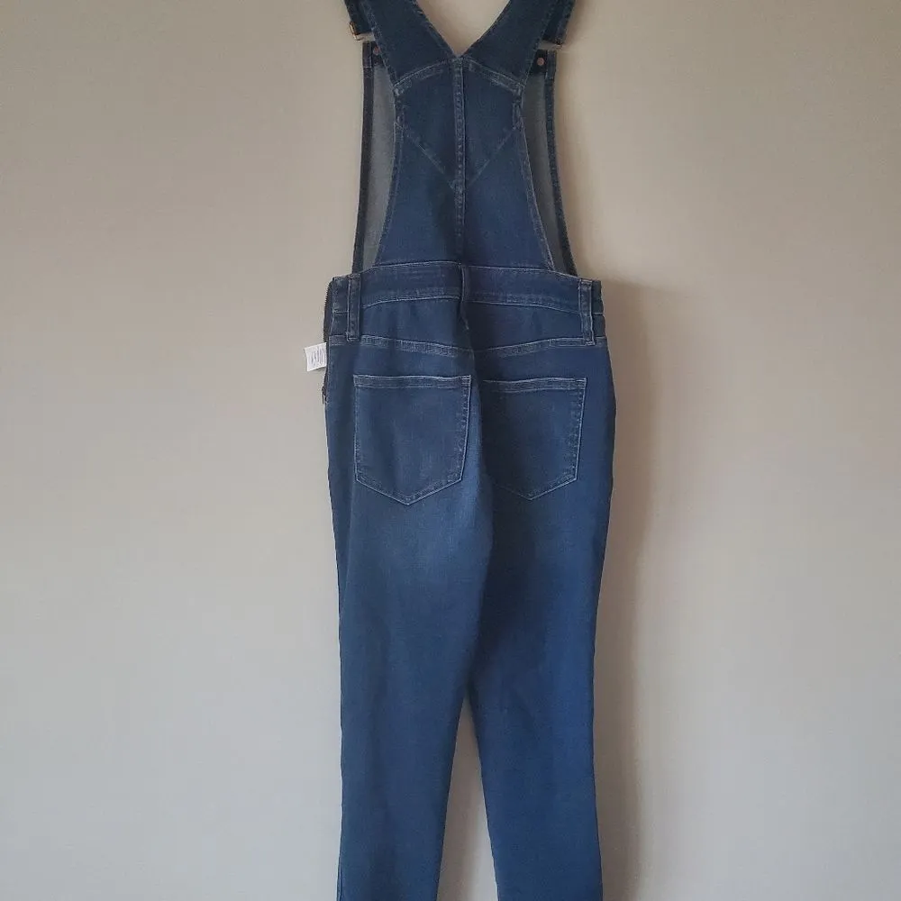 Madewell Blue Jean Denim Overalls Size Small Preppy Chic Western Indie Casual - Image 5