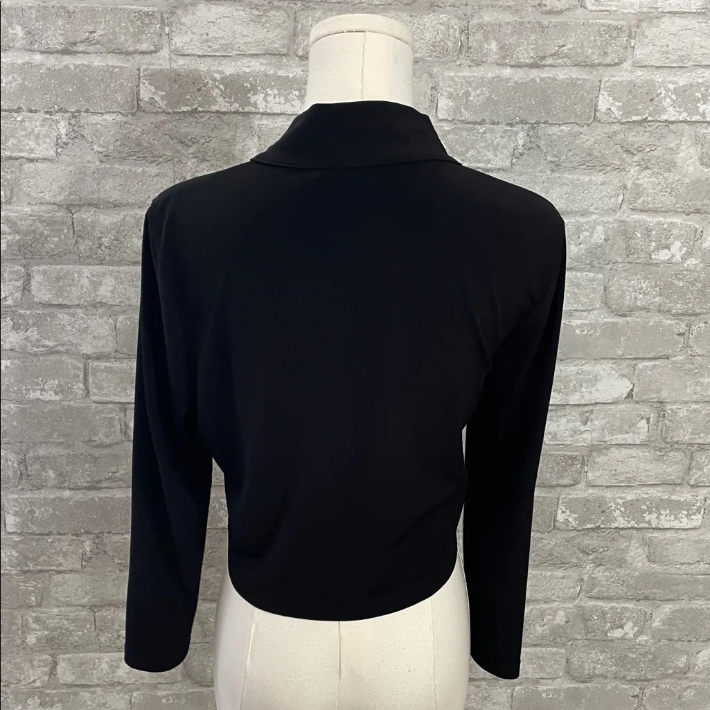 Calvin Klein Black Shrug Cardigan - Image 3