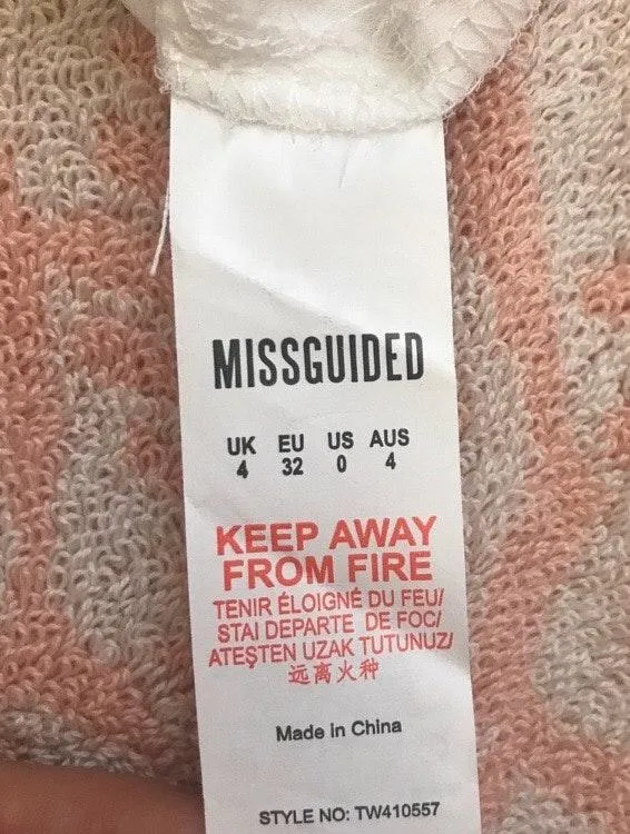 Missguided White Plunge Bell Sleeve Top - Image 5