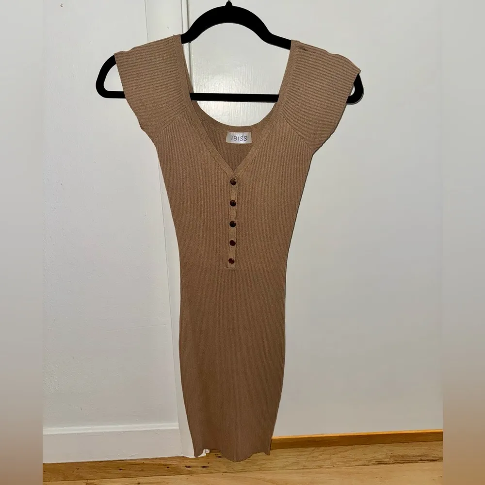 RIBBED MINI DRESS - Image 2