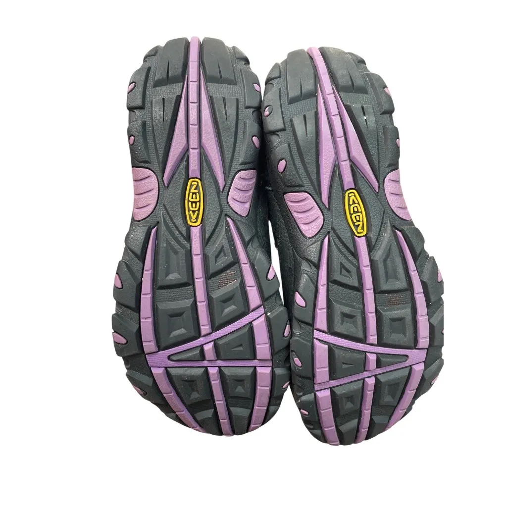 Keen Womans Black Leather Suede Waterproof Winter Boots Sz 4 SKU 9579 - Image 5